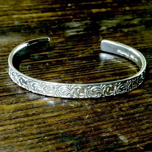 soul texture bangle [narrow]