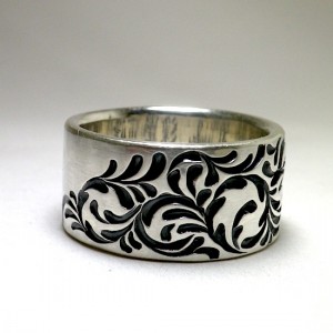soul texture band ring [order made sample]