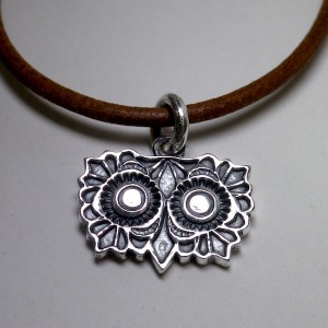 owl [head] pendant