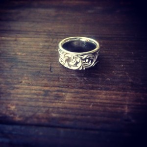 soul texture ring　定番だけど今も新しい命を吹き込んでます。