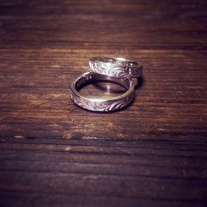 stone ring [4mm/soul texture/order sample]