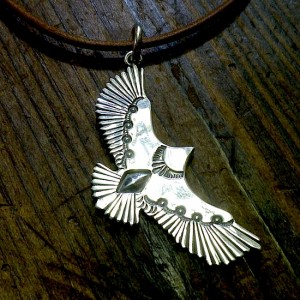flying eagle pendant