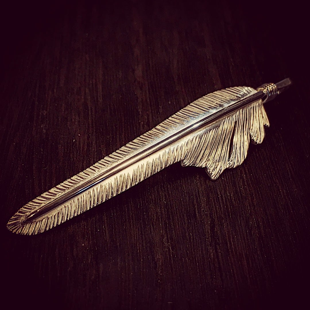 eagle feather [wing] | 手作りシルバーアクセサリー muku handmade 公式