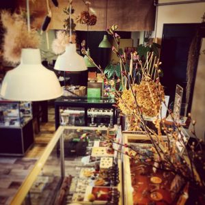 店内の桜